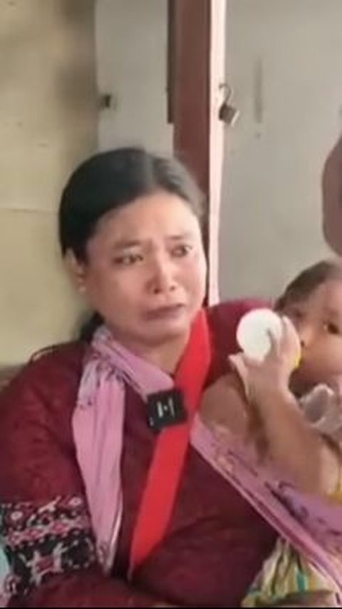 Ditinggalkan Suami, Wanita Ini Jalan Kaki dari Lamongan ke Surabaya, Untung Ketemu  Ipda Purnomo Langsung Dibantu Modal Untuk Usaha
