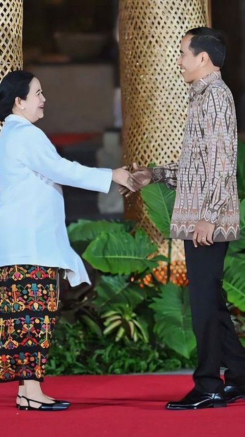 Pertemuan Puan dengan Jokowi di Acara WWF Bali