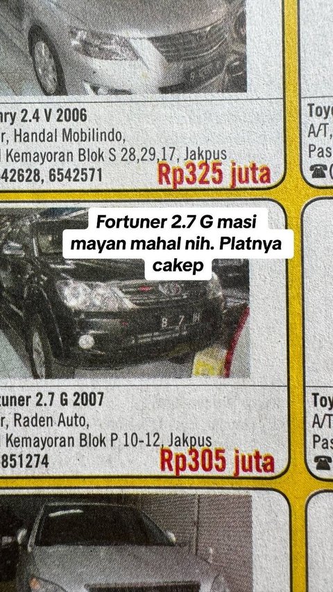 10 Potret Harga Mobil Tahun 2010, Fortuner Baru Masih Rp300 Jutaan!