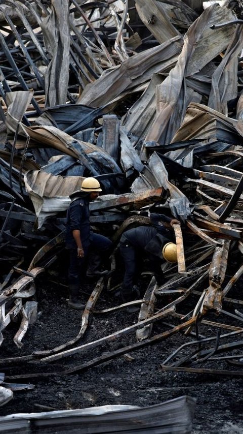 FOTO: Tragis! Kebakaran Taman Hiburan di India Tewaskan 27 Orang