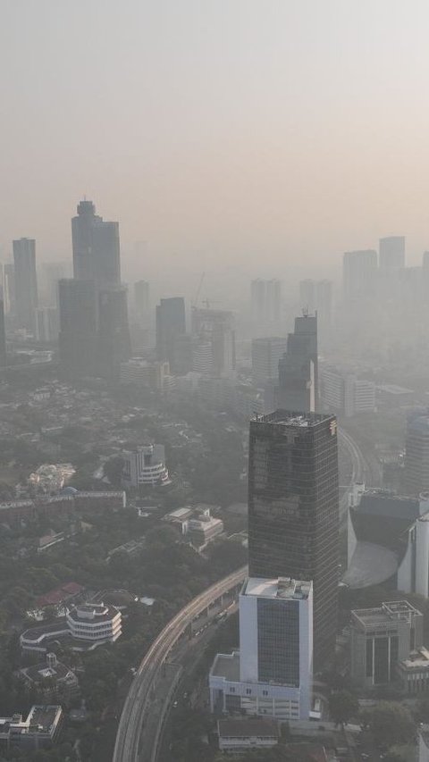 Kualitas Udara Jakarta Hari Ini: Tidak Sehat, Posisi Tiga Terburuk di Dunia