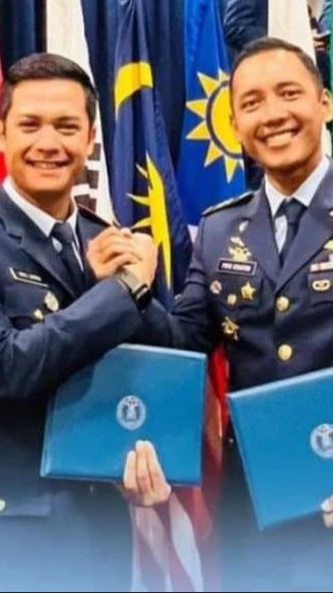 Selamat! Dua Penerbang Tempur TNI AU Lulus Pendidikan di Amerika, ini Sosoknya