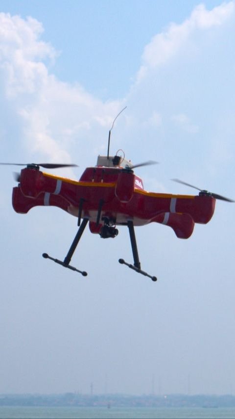 Satu-satunya di Indonesia, Begini Cara Kerja Drone Karya ITS yang Bisa Deteksi Kualitas Udara