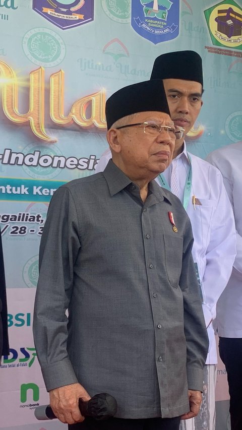 Buka Ijtima Ulama Komisi Fatwa, Wapres: Tanggung Jawab Ulama menjaga Negara, Jangan sampai Menyimpang