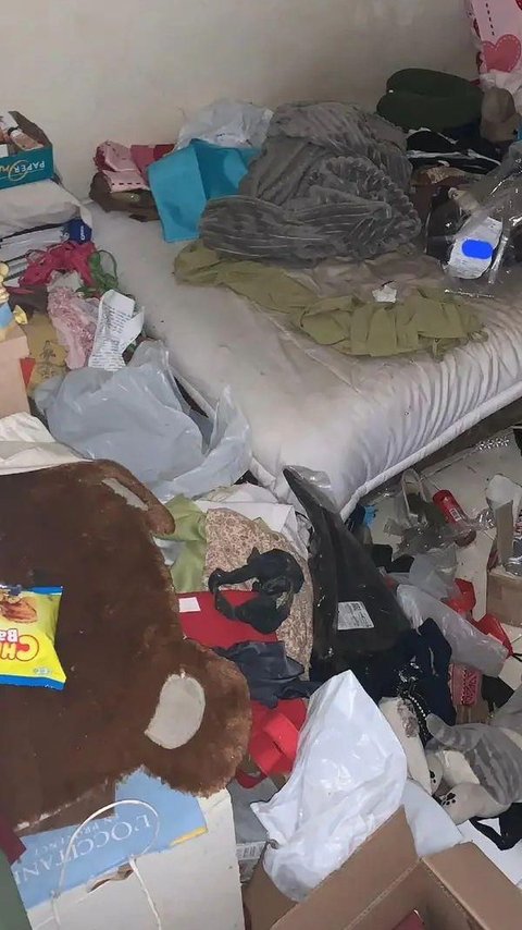 Owner Shocked Inspecting Student Dorm Room, Conditions Dirty and Disgusting: Bras Scattered near Teddy Bear Doll