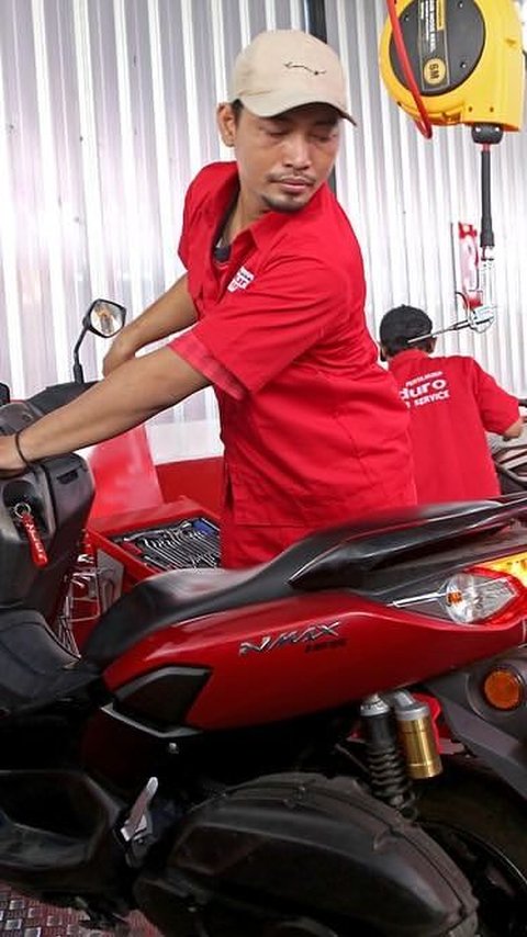 Potret Bengkel Motor Khusus Driver Ojol di Surabaya, Servis dan Ganti Oli dengan Biaya Murah