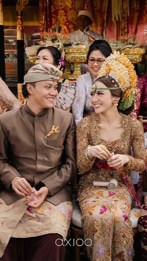 Luxurious Comparison of 8 Celebrity Weddings with Balinese Customs, Mahalini's Beauty is Astonishing