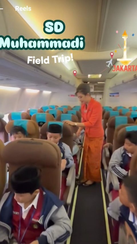 Heboh Murid SD Muhammadiyah Plus Salatiga Rent Garuda Indonesia Plane for Study Tour, How Much Does it Cost?