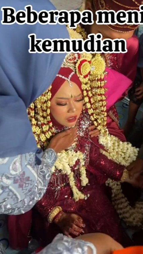 Bride Moment in South Kalimantan Possessed After Makeover, Making Makeup Artist Nervous