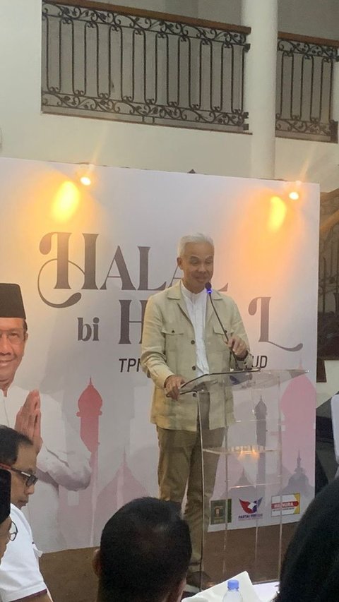 Ganjar Pranowo Declares Opposition After Losing the 2024 Presidential Election, Hasto: In Line with PDI Perjuangan