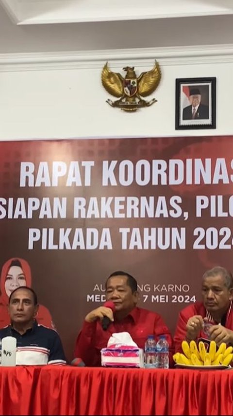 Controversy over the Absence of Jokowi's Photo in the Coordination Room, Here's the Explanation from PDIP North Sumatra