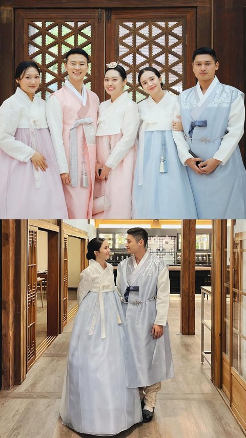 8 Potret Cantik Beby Tsabina saat Hadiri Anniversary Pernikahan Calon Kakak Ipar di Korea Selatan, bak Pasangan Drakor Bersama Calon Suami