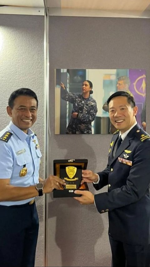 Momen Wakasau Marsdya TNI Andyawan Bertemu Angkatan Militer Udara Dunia, Ini Isi Pembahasannya