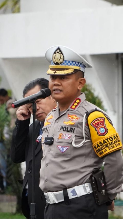 Kerja Keras Polisi Lalu Lintas di Riau Amankan Arus Mudik Lebaran Diganjar Penghargaan