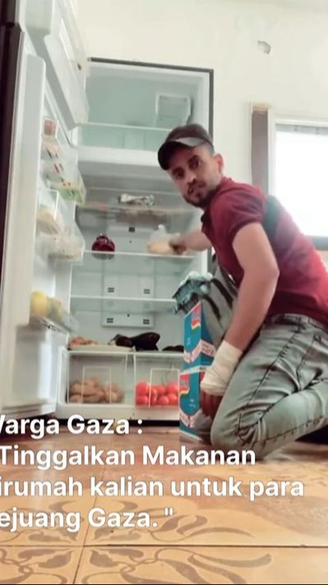 In the Midst of War and Famine, Gaza Residents Still Remember to Share, Leaving Food at Home for Palestinian Fighters