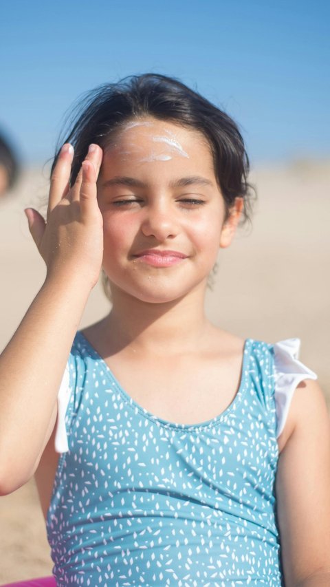 10 Recommendations for Physical Sunscreen for Children Going to School Under Rp75,000