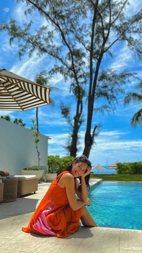 Potret Cantik Pevita Pearce Liburan Musim Panas di Thailand, Kulit Makin Eksotis