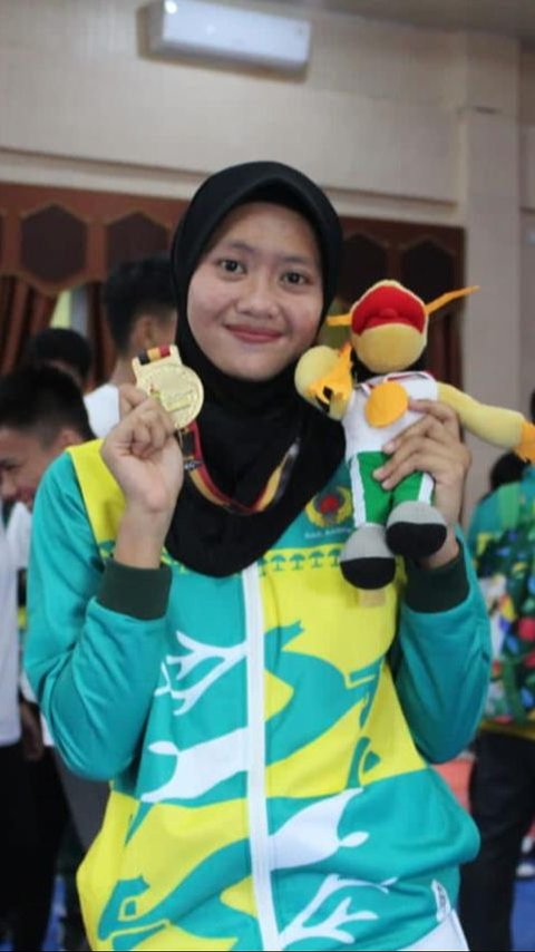 Perkenalkan Polwan Cantik dari Riau, Jago Taekwondo Sampai Menang di Ajang Bergengsi