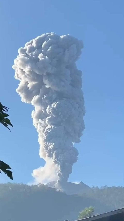 Gunung Api Lewotobi Laki-laki Kembali Meletus, Waspada Banjir Lahar Dingin