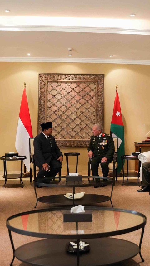 Prabowo dan Raja Yordania Bertemu Bahas Bantuan Kemanusiaan dan Perlindungan Rakyat Gaza