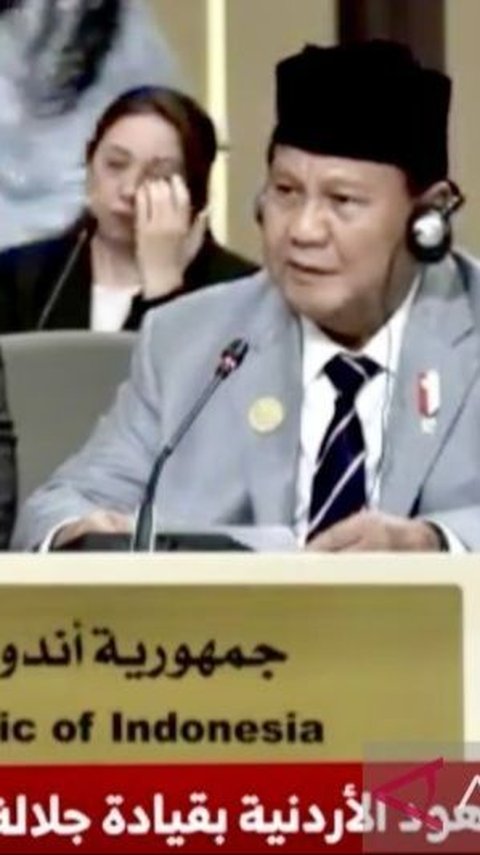 Bicara di KTT untuk Gaza, Prabowo Tegaskan Dukungan Indonesia untuk Kemerdekaan Palestina