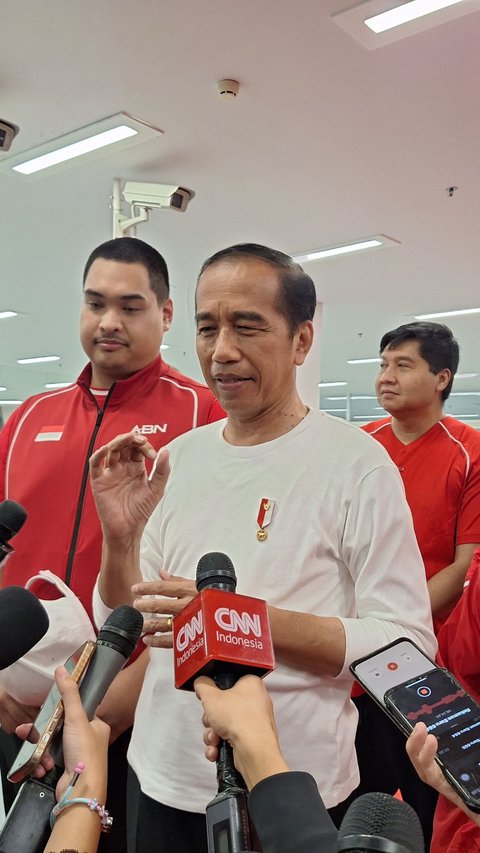 Jokowi Puji Permainan Timnas Indonesia
