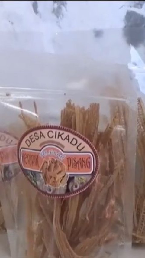 Kreatifnya Warga Desa di Sukabumi Sulap Batang Pohon Pisang jadi Keripik, Rasanya Renyah dan Gurih