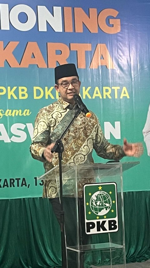 Terima Pinangan PKB DKI Maju di Pilgub Jakarta, Anies: Amanah Besar tapi Insya Allah Tak Berat
