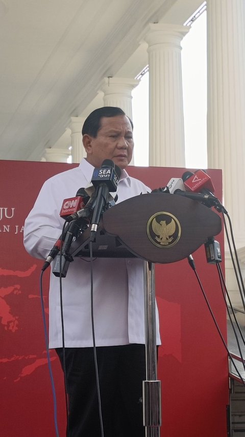 Prabowo Ungkap Isi Pertemuan dengan Jokowi di Istana Hari Ini