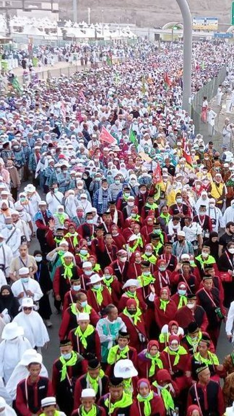 Kemenag Catat 17.113 Jemaah Indonesia Berangkat ke Mina untuk Tarwiyah