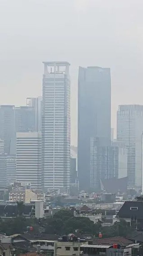 Jumat Pagi, Kualitas Udara Jakarta Terburuk Kedua di Dunia
