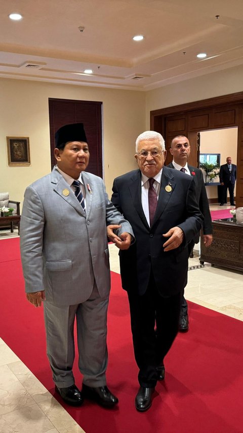 Presiden Palestina Terharu Dukungan Merdeka Prabowo