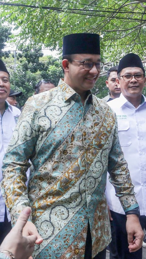 Begini Reaksi Anies Baswedan Ditanya soal Lampu Hijau Jokowi ke Ridwan Kamil Maju Pilgub DKI