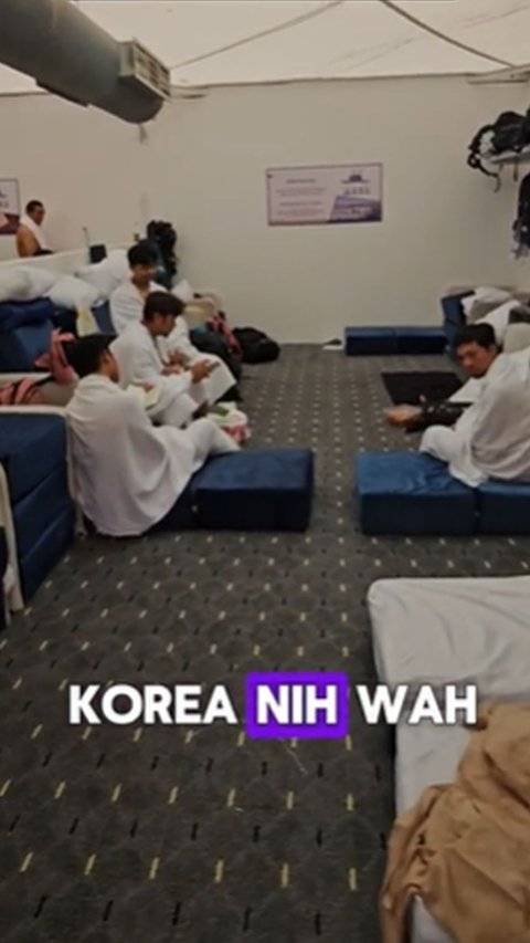 Penampakan dan Fasilitas Tenda Jemaah Haji Korea Selatan, Mewah Bak Glamping