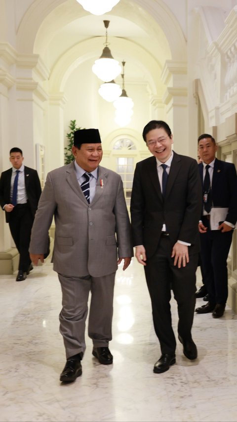 Menhan Prabowo Bertemu PM Singapura di Sela Forum IISS Shangri-La Dialogue, Bahas Apa?