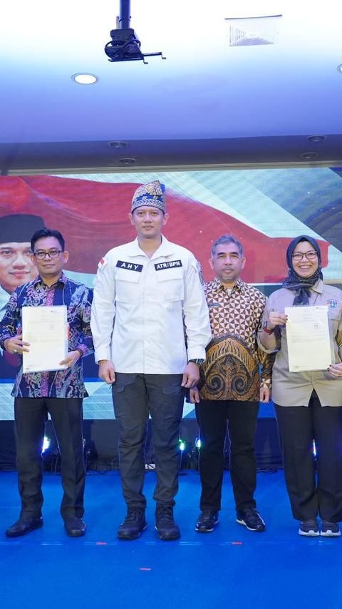 Resmikan Implementasi Layanan Elektronik di Pekanbaru, Menteri ATR Dorong Pelayanan Cepat dan Aman