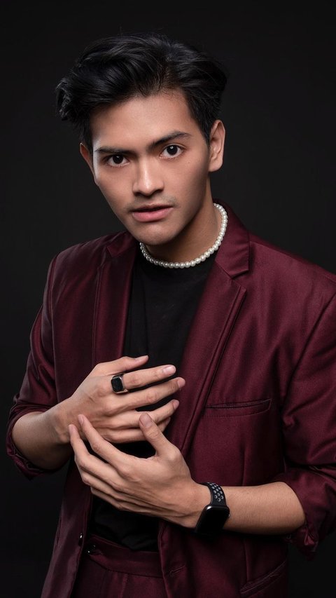Handsome Face, Portrait of Diffa Chandra Putra Dicky Chandra who Became a Singer