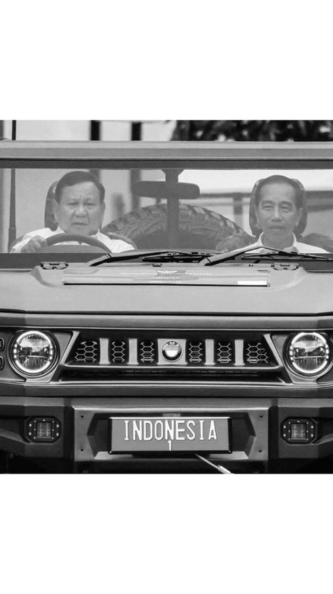 Upload Photos of Presidential Drivers, This is Prabowo's Message on Jokowi's 63rd Birthday