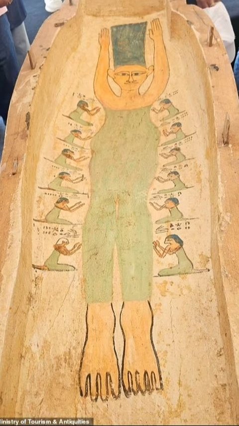Arkeolog Temukan Gambar Karakter Kartun 'Simpsons' di Peti Mati Mumi Mesir Berusia 3.000 Tahun