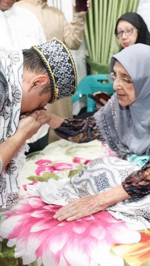 Menteri AHY Bertemu Perempuan 108 Tahun Keturunan Rasulullah SAW, Nasihatnya Menyejukkan