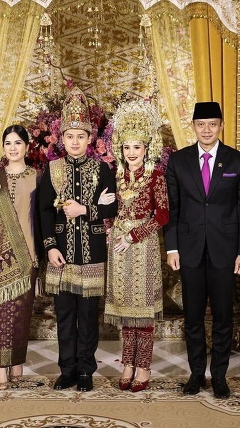 Agus Yudhoyono Dipercaya Jadi Saksi, Berikut Potret Cantik Annisa Pohan Hadiri Pernikahan Beby Tsabina-Rizky Natakusumah