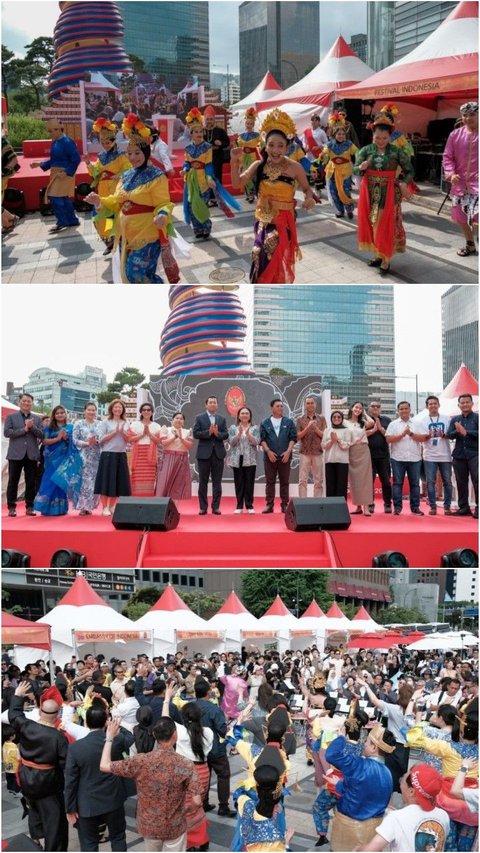 FOTO: Kemeriahan Festival Indonesia 2024 di Seoul Tampilkan Keindahan dan Keberagaman Seni Budaya Tanah Air di Negeri K-POP