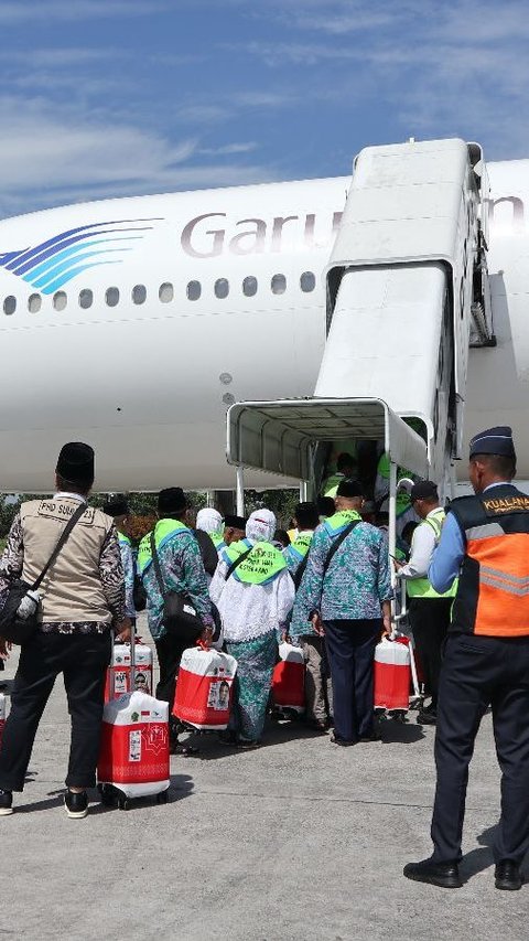 Garuda Indonesia Changes Route for 46 Hajj Pilgrim Clusters, Ministry of Religious Affairs: Troublesome