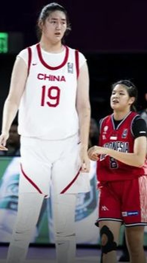 Indonesia Kalah Telak, ini Potret Pemain Basket Wanita China Tingginya Minta Ampun