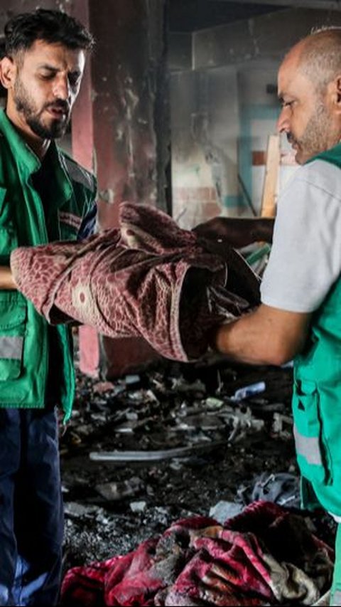 Serangan Udara Israel Hantam Sekolah PBB di Gaza, 19 Perempuan dan Anak-Anak Tewas Hangus Terbakar