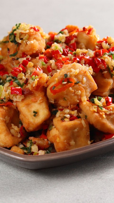 Variations of Fried Tofu with Salted Egg Recipe, Special Dish for the Weekend