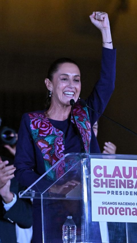FOTO: Sosok Claudia Sheinbaum, Perempuan Pertama Terpilih Jadi Presiden Meksiko