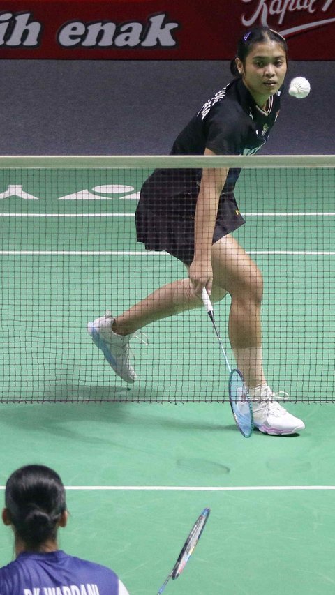 FOTO: Hasil Indonesia Open 2024: Gregoria Mariska Tumbangkan Putri KW