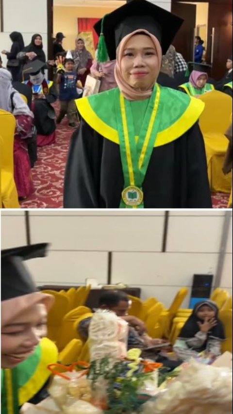 Viral Mahasiswi Dapat Kejutan Manis saat Wisuda, Hadiah Bucketnya Curi Perhatian