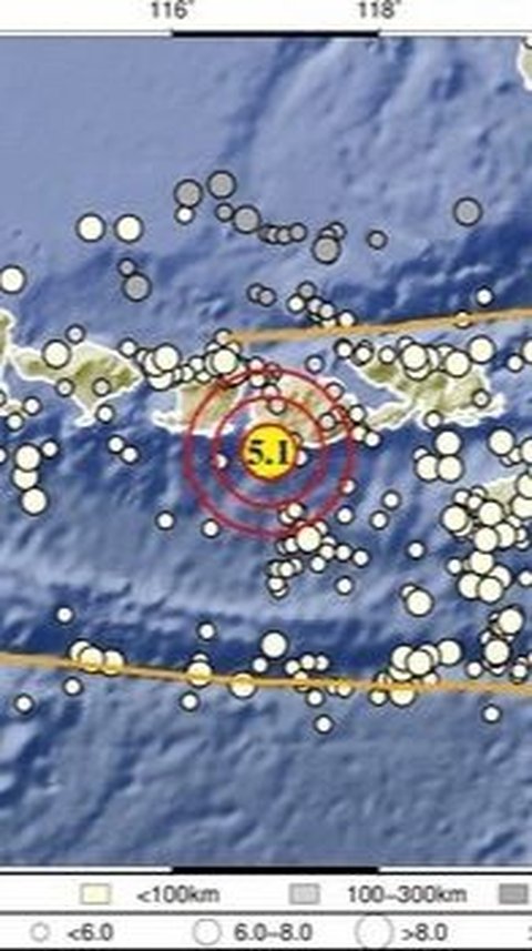 Gempa Bumi 5,1 Magnitudo di Sumbawa Barat Terasa Hingga Bali